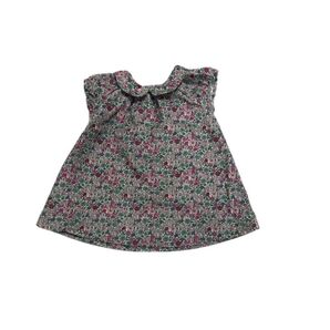 【ベビーギャップ】美品 花柄チュニック ノースリーブ 女の子 80cm
