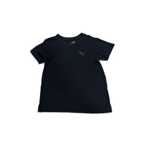 【PUMA プーマ】美品 半袖Tシャツ シンプル スポーツ ジュニア キッズ 130
