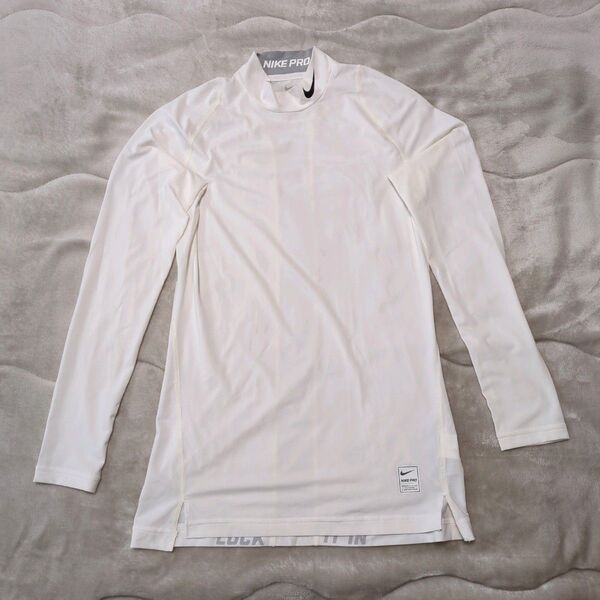 NIKE PRO コンプレッション ロングTシャツ ホワイト Mサイズ
