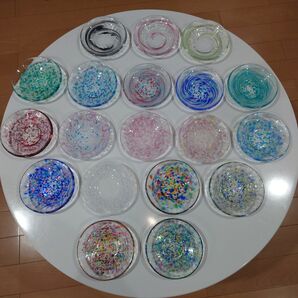 津軽びいどろ 豆皿 19種類