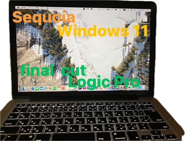 Macbook pro,※2014,※15インチ※Retina ※Sequoia15,5,※windows11