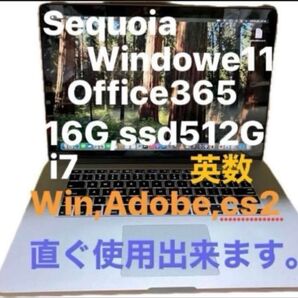 Macbook pro,2014,15インチ(boot camp),Sequoia,windows11