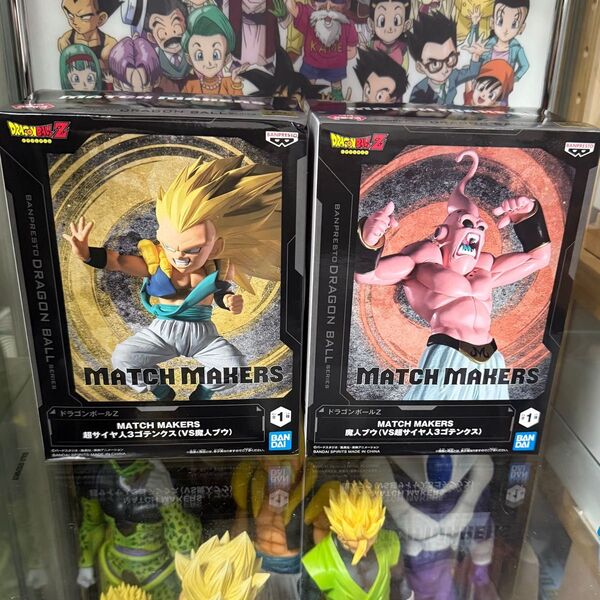 ドラゴンボールZ MATCH MAKERS ゴテンクス 魔人ブウ フィギュア 2体セット 新品 マッチメーカーズ 即購入可能