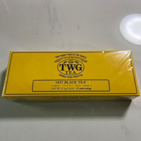 TWG 1837 BLACK TEA ティーバッグ 37.5g