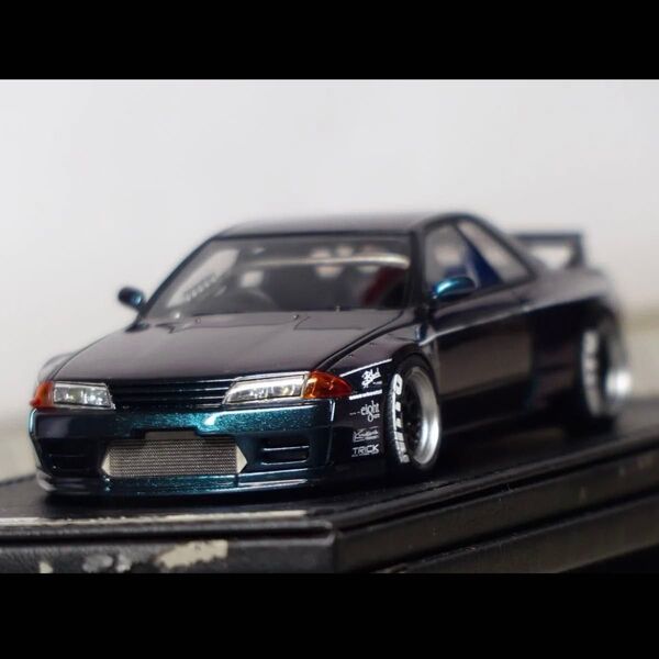 イグニッションモデル ignition model 1/43 PANDEM パンデム R32 GT-R TRA京都 ロケバニ