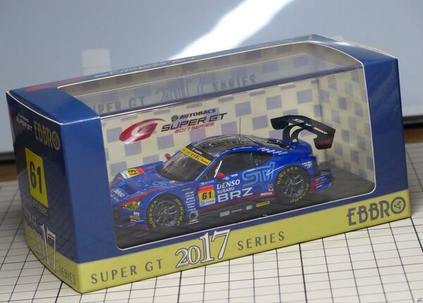 エブロ ebbro 1/43 BRZ GT300 2017