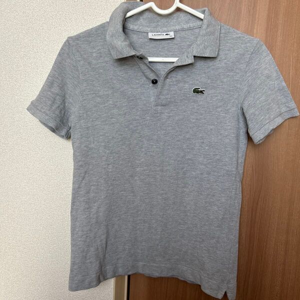 LACOSTE ポロシャツ グレー サイズ10A 140