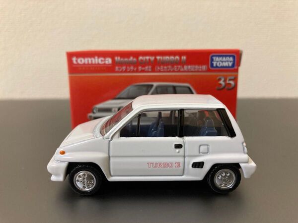 トミカプレミアム 35 ホンダ シティ ターボII 発売記念仕様