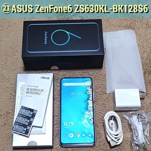 №23 ■ZS630KL■ASUS Zenfone 6 ZS630KL BK128S6/RAM:6GB/シムフリー国内版 #携帯府