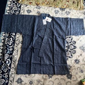 無印良品 デニム羽織 ネイビー系