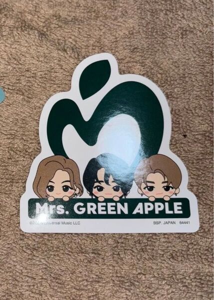 Mrs.GREENAPPLEミセスグリーンアップル一番くじステッカー 1枚
