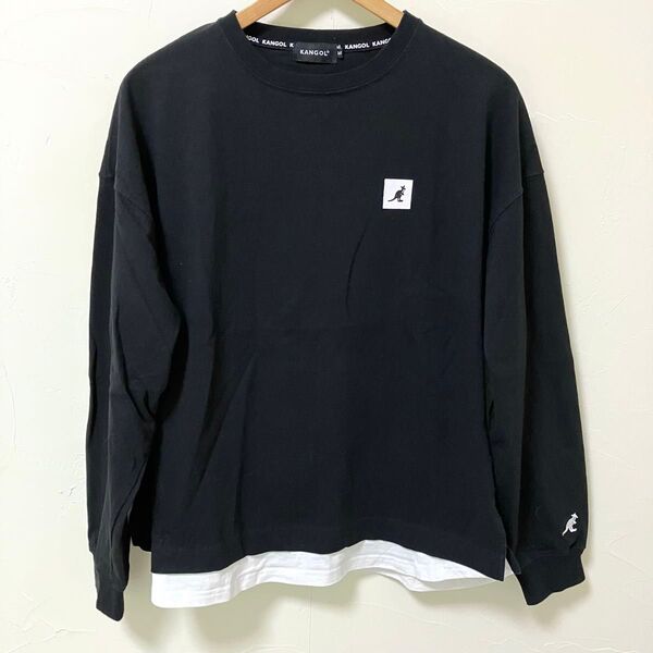 KANGOL 長袖 ロングTシャツ レイヤード メンズ M