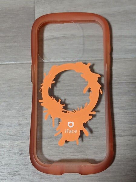 iFace iPhone15proスマホケース オレンジ