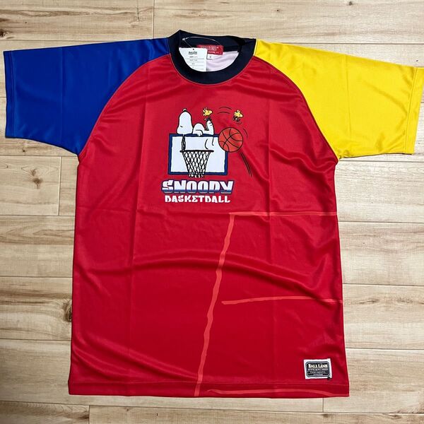 BALL LINE SNOOPY コラボTシャツ Lサイズ 新品未使用 バスケ ミニバス