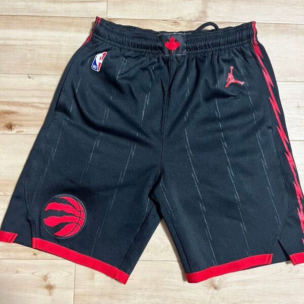 トロントラプターズ バスケットボールパンツNike ブラック NBA ジョーダン ミニバス バスパン ハーフパンツ