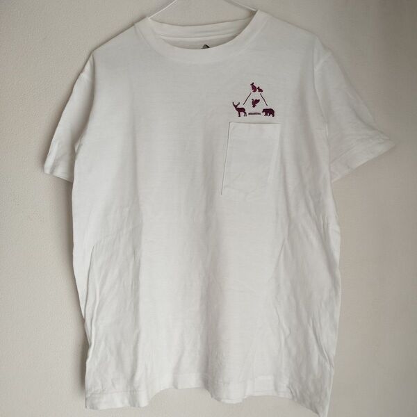 古着 マウンテンリサーチ 動物刺繍Tシャツ Animal Tee Mサイズ程 ユニセックス MOUNTAIN RESEARCH
