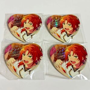 あんスタ 月永レオ 中国 心光印彩 ハート缶バッジ セット