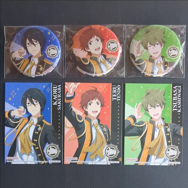 DRAMATIC STARS 缶バッジ&ミニフォト 6点セット アイドルマスターSideM ドラスタ