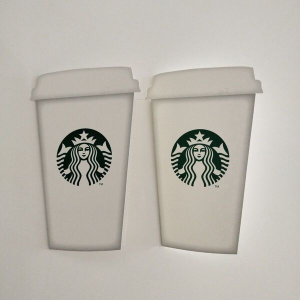 スターバックス メッセージカード 2枚 ロゴカップ ビバレッジカード STARBUCKS