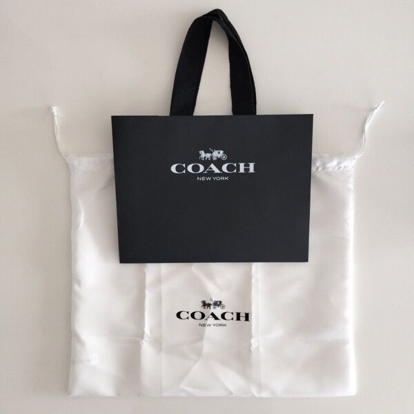 COACH 紙袋 ショッパー 結婚式 サブバッグ 高級紙袋 高級ショッパー ショップ袋 ショップバッグ