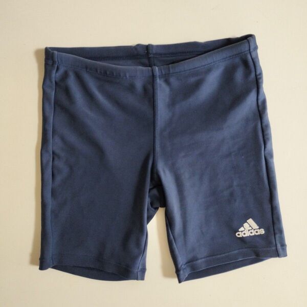 adidas 男の子 水着 パンツ 130 プール 水泳 海 ネイビー 水着