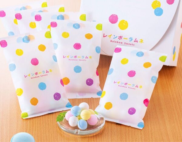 幻のレインボーラムネ×イコマ製菓本舗 UHA味覚糖
