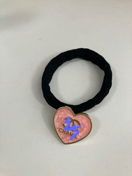 ヘアカボジョン ハート ピンク DIY ハンドメイド カボション