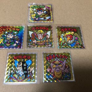 ロッテビックリマン40th ANNIVERSARY ヘッドだらけのビックリマン シークレットヤマト爆神Vu含む6枚セット!