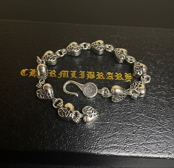 《売り尽くし》 ブレスレット シルバー925 silver925 925刻印 クロス ハート アクセサリー