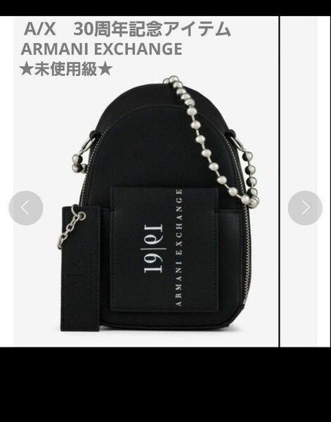 ★未使用級★A/X ARMANI EXCHANGE 30周年記念 ショルダーバッグ