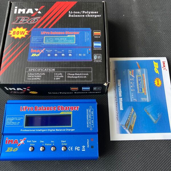 IMAX B6 LiPro Balance Charger バッテリー充電器 ミニ四駆