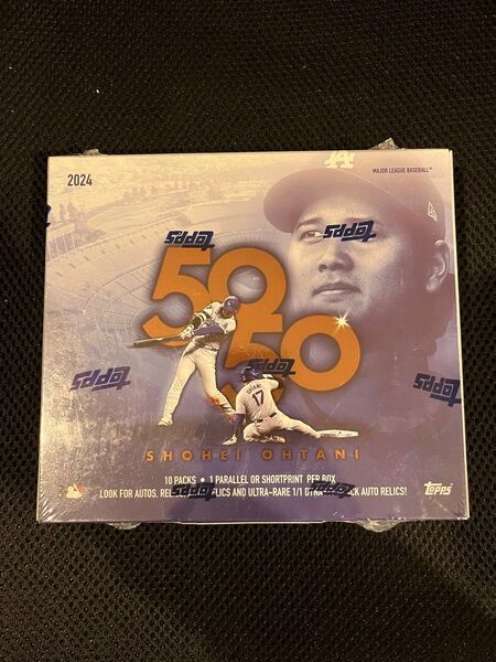 【新品 未開封】MLB 2024 Topps 大谷翔平 50/50 1箱