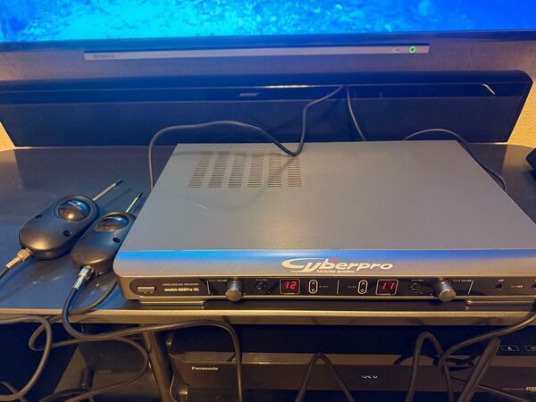 第一興商 電波マイクmodel 800pro 本体とレシーバーセット