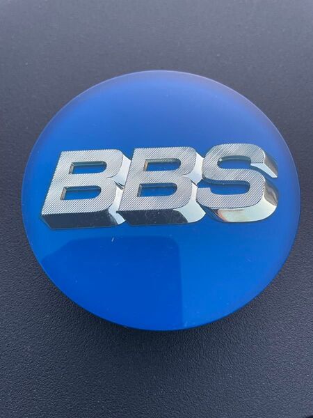 BBS ホイールセンターキャップ 1枚 青金 直径70mm