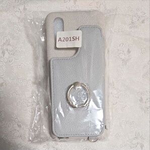 A201SH シンプルスマホ6 新品 スマホショルダー肩掛け スマホケース
