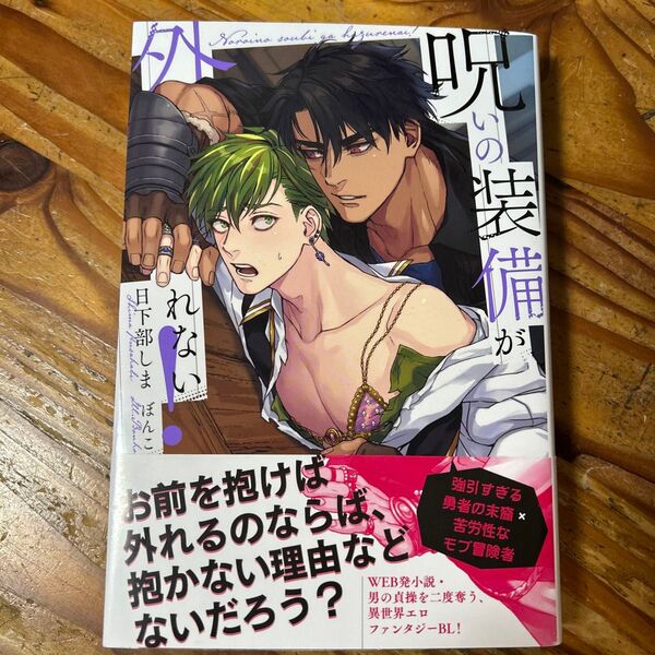 BL小説 4/30刊 呪いの装備が外れない! 日下部しま/著
