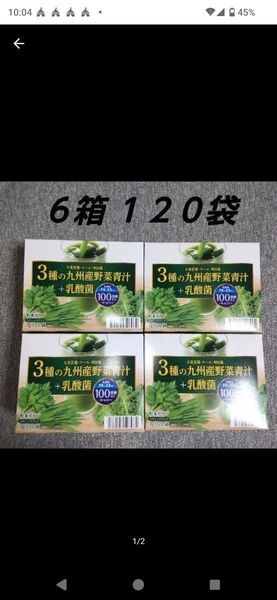 野菜青汁 6箱 乳酸菌 大麦若葉 青汁