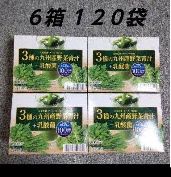 野菜青汁 6箱 乳酸菌 大麦若葉 青汁
