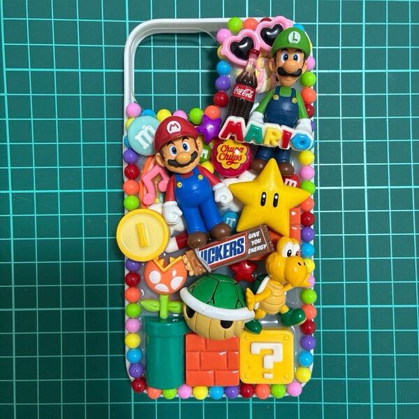 デコ電 マリオ iPhone15