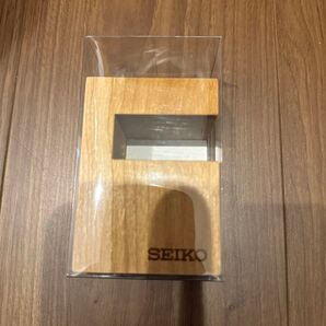 新品未使用 SEIKO セイコー 木製 ウォッチスタンド
