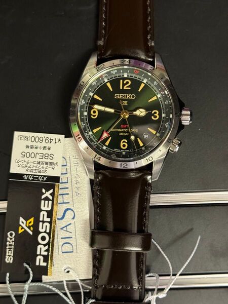 新品 SBEJ005 腕時計 セイコー プロスペックス アルピニスト GMT
