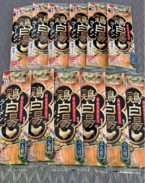 五木食品 鶏白湯ラーメン 12袋セット 12食 インスタントラーメン 棒ラーメン