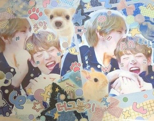 BTS ジョングク テテ グク テテ グテver.② 韓国制作者様メモ用紙10枚ずつ 100枚&おまけ10枚