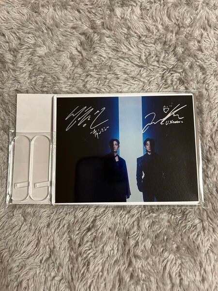 ポケットカード 非売品 東方神起 クリアスタンド 新品未開封品 アクスタ
