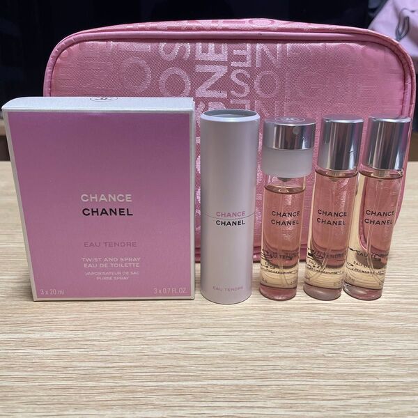 CHANEL シャネル チャンス オータンドゥル ツイスト&スプレー 20ml×3 EDT 香水