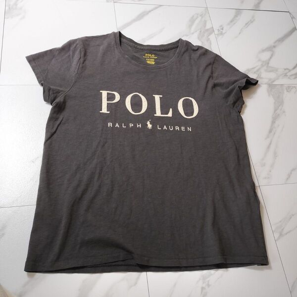 Polo Ralph Lauren ポロラルフローレン ワッペン 刺繍 Tシャツ Lサイズ
