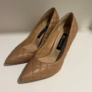 《新品未使用》DIANA"店舗限定"パンプス キルティングデザイン ハイヒール
