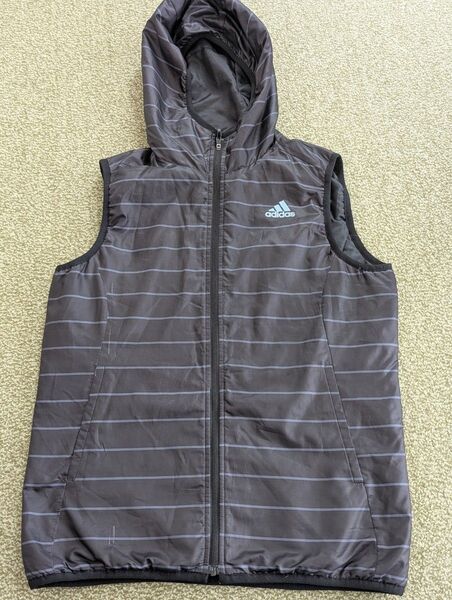 adidas ベスト ランニング トレーニング スポーツウェア 中綿ベスト ツアーステージ 中綿ベスト