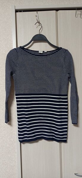 GAP カットソー レディース 長袖 リブ Sサイズ トップス ニット