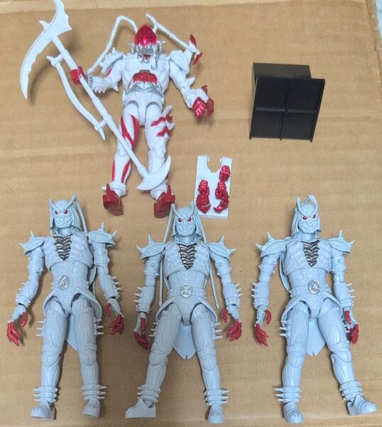 SHODO-O 仮面ライダー アルビノジョーカー アルビローチ 4点セット